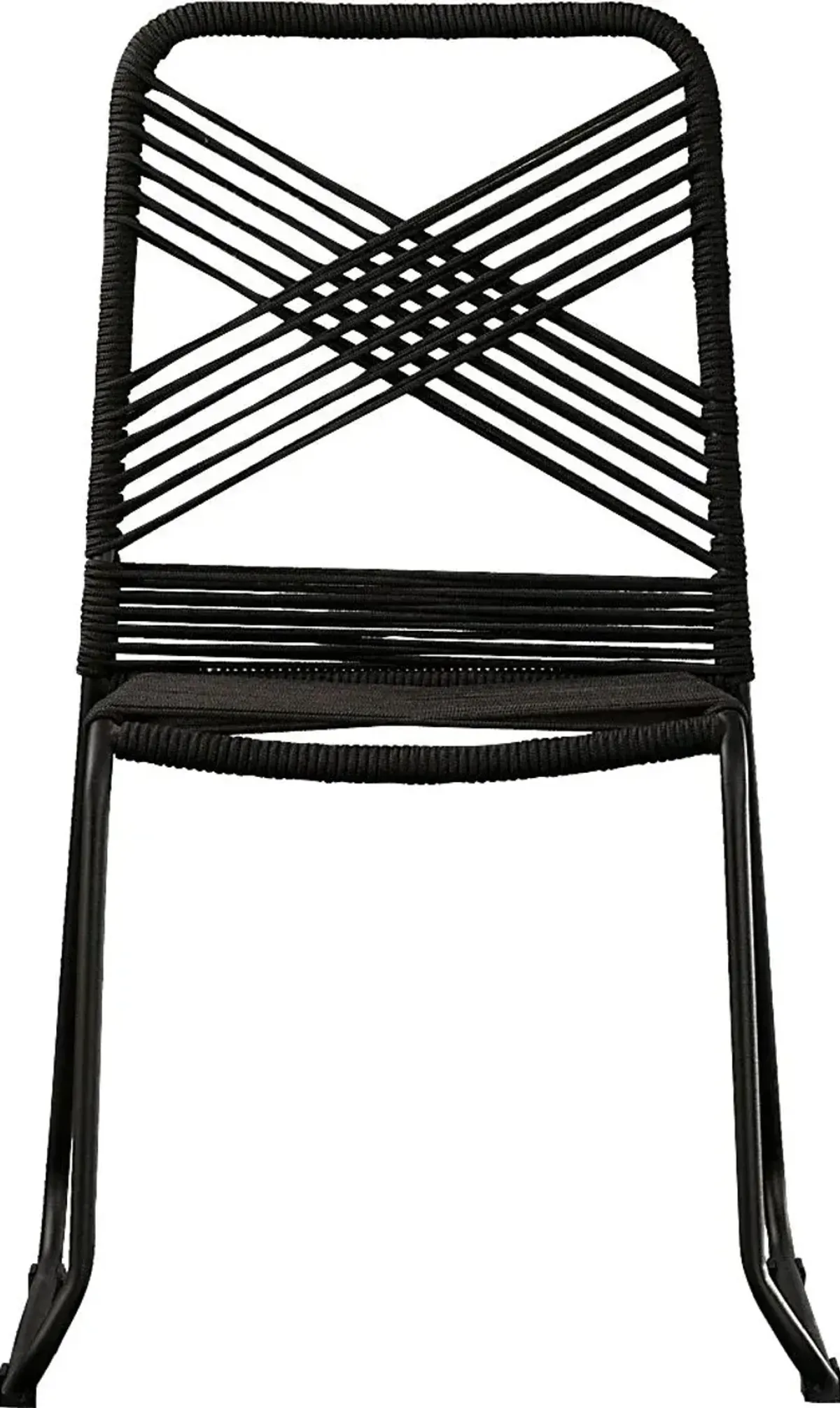 Donwood Black Outdoor Accent Chair, Set of 2