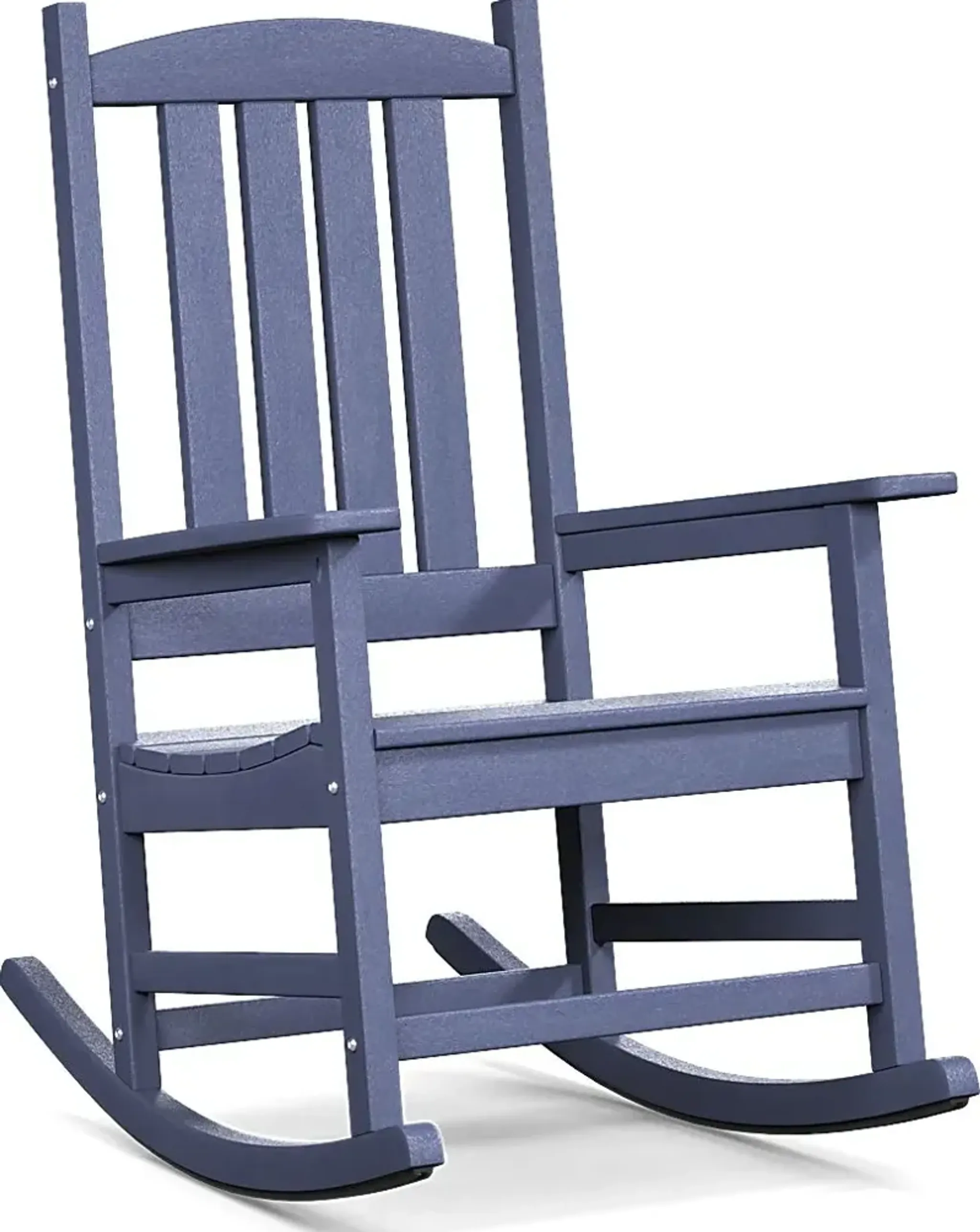 Brocky Navy Outdoor Rocking Chair | Furniture.com