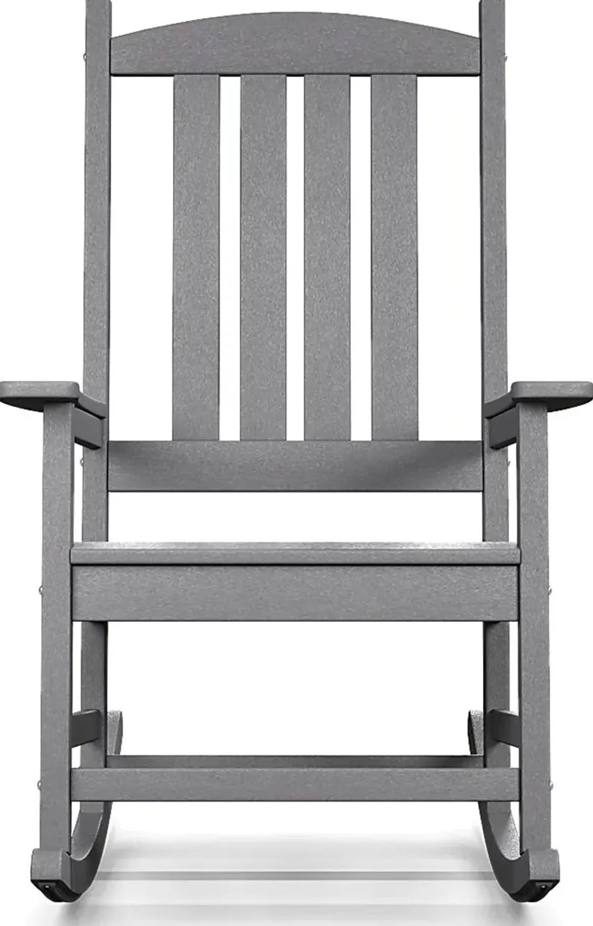 Brocky Gray Outdoor Rocking Chair