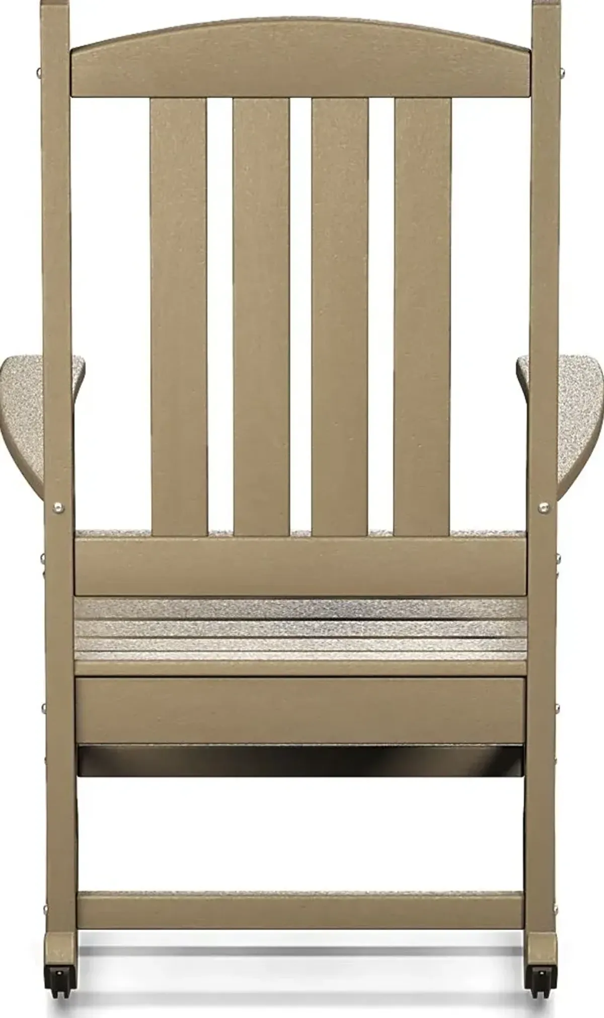 Brocky Brown Outdoor Rocking Chair