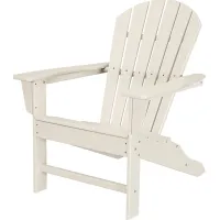 POLYWOOD South Beach Sand Outdoor Adirondack Chair