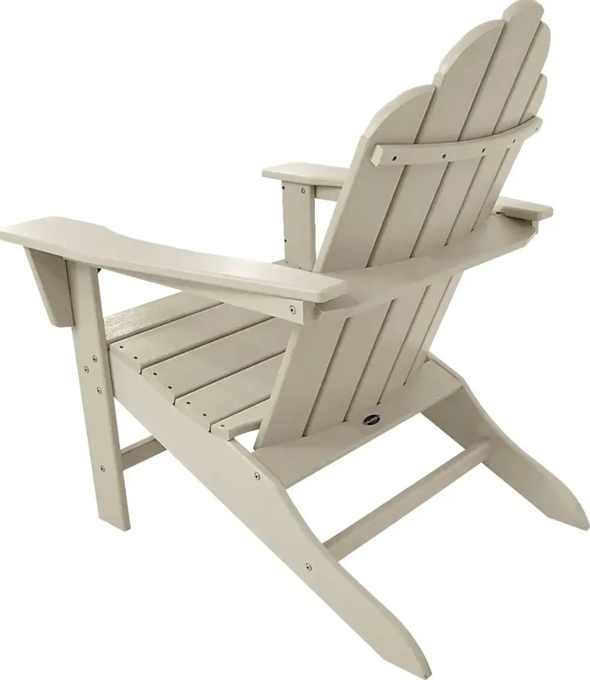 POLYWOOD Long Island Sand Outdoor Adirondack Chair