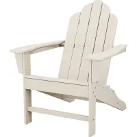 POLYWOOD Long Island Sand Outdoor Adirondack Chair
