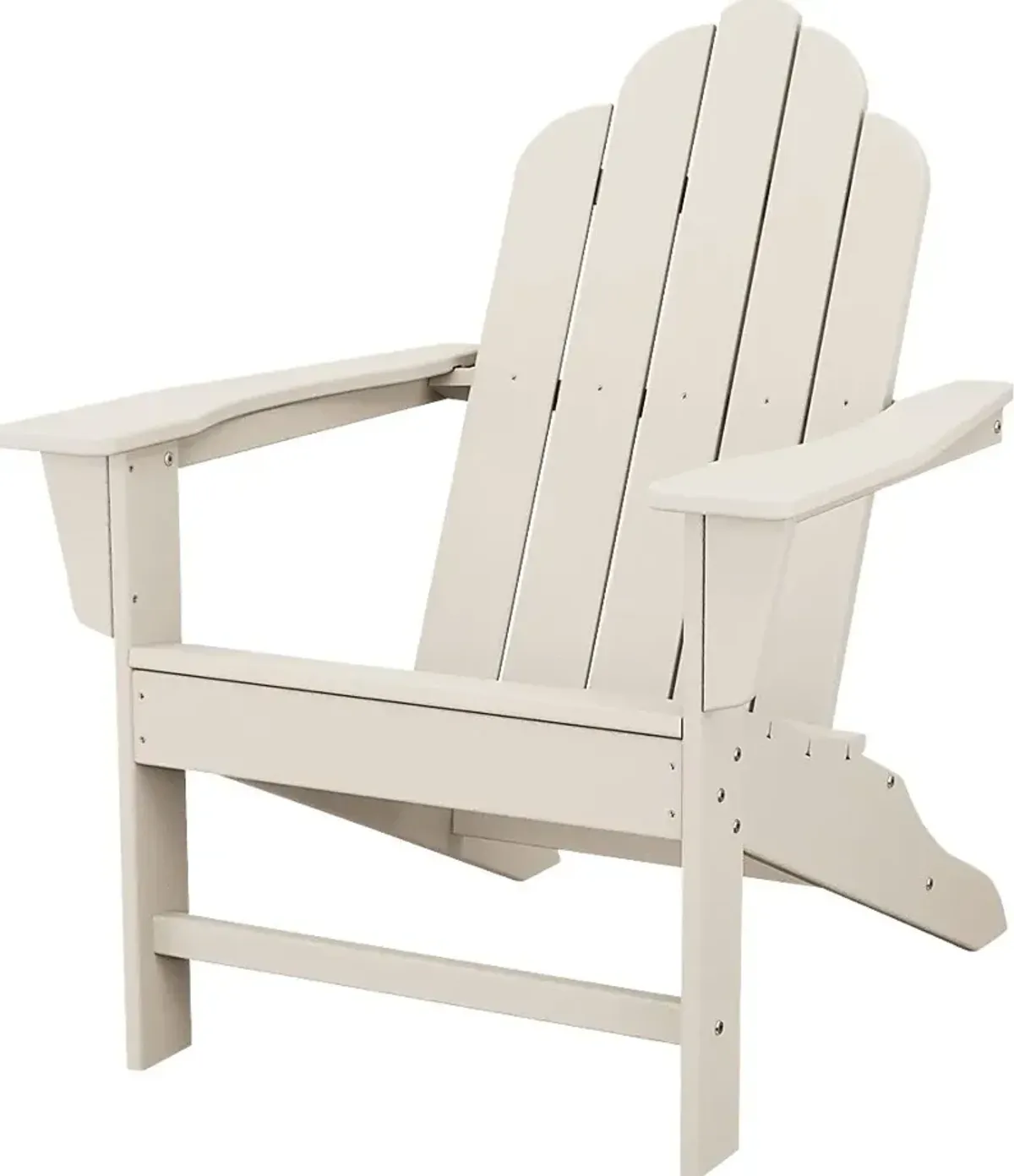 POLYWOOD Long Island Sand Outdoor Adirondack Chair