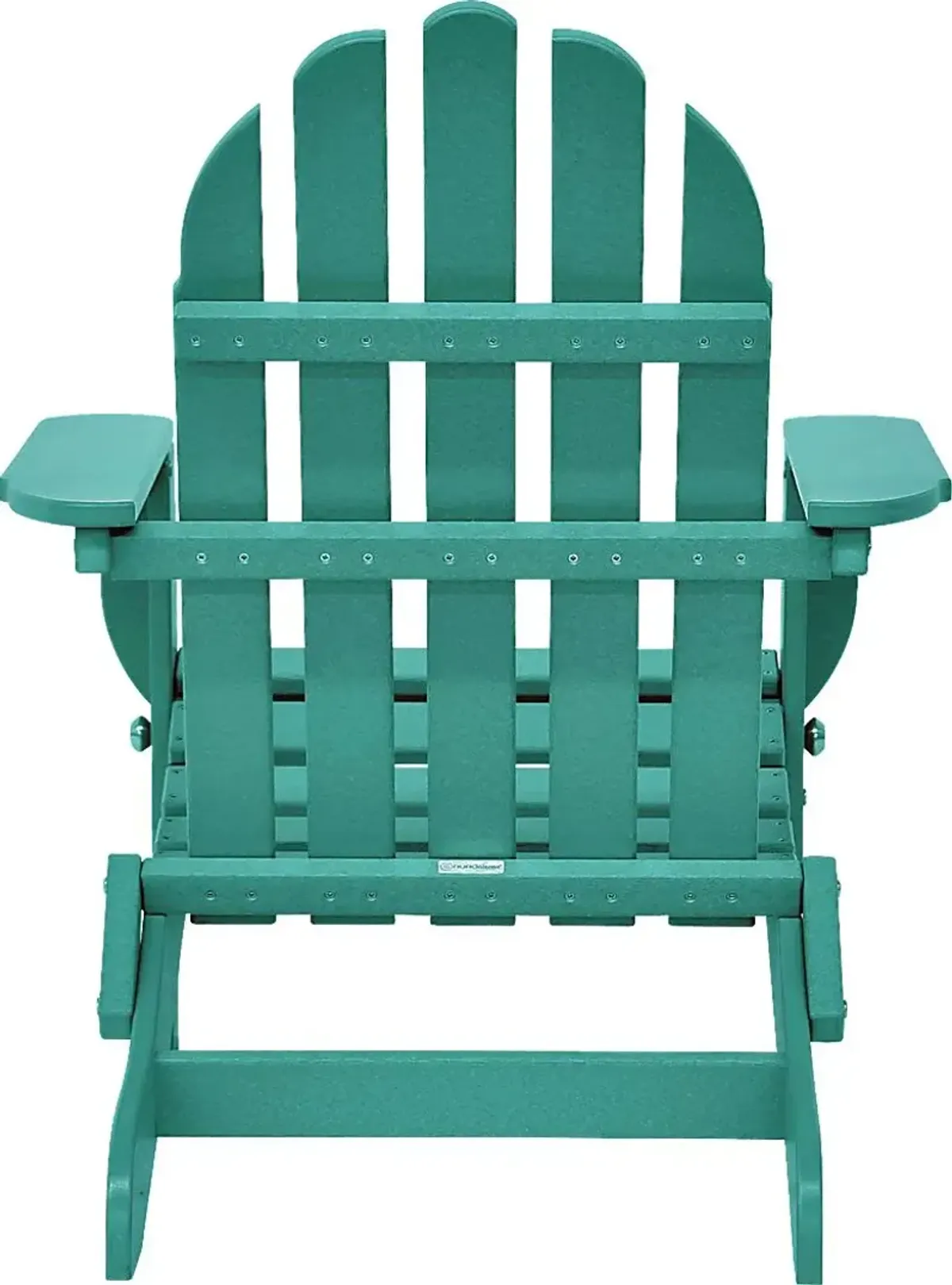 Greenport Vibrant Teal Outdoor Adirondack Chair