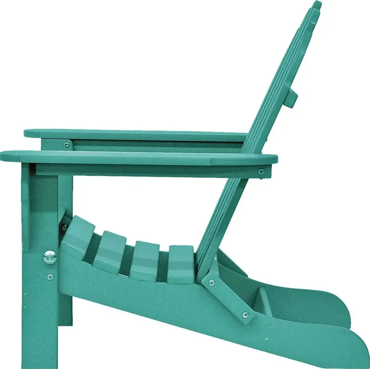 Greenport Vibrant Teal Outdoor Adirondack Chair