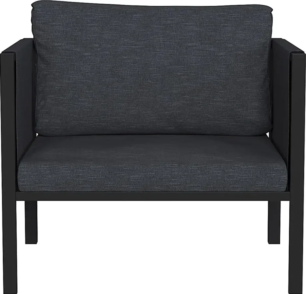 Outdoor Dellanor Charcoal Accent Chair