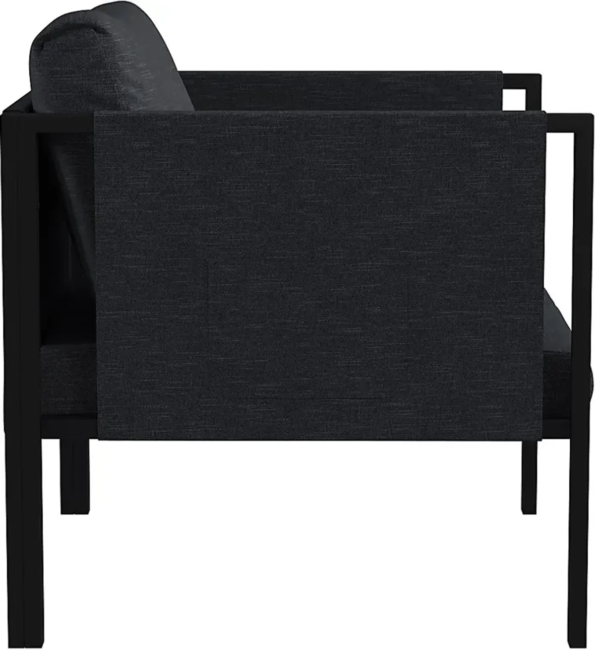 Outdoor Dellanor Charcoal Accent Chair