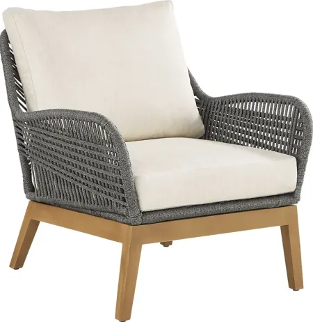 Tessere Gray Outdoor Club Chair