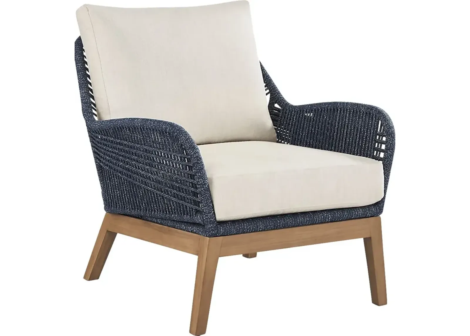 Tessere Blue Outdoor Club Chair