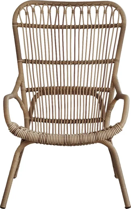 Kain Natural Outdoor Lounge Chair