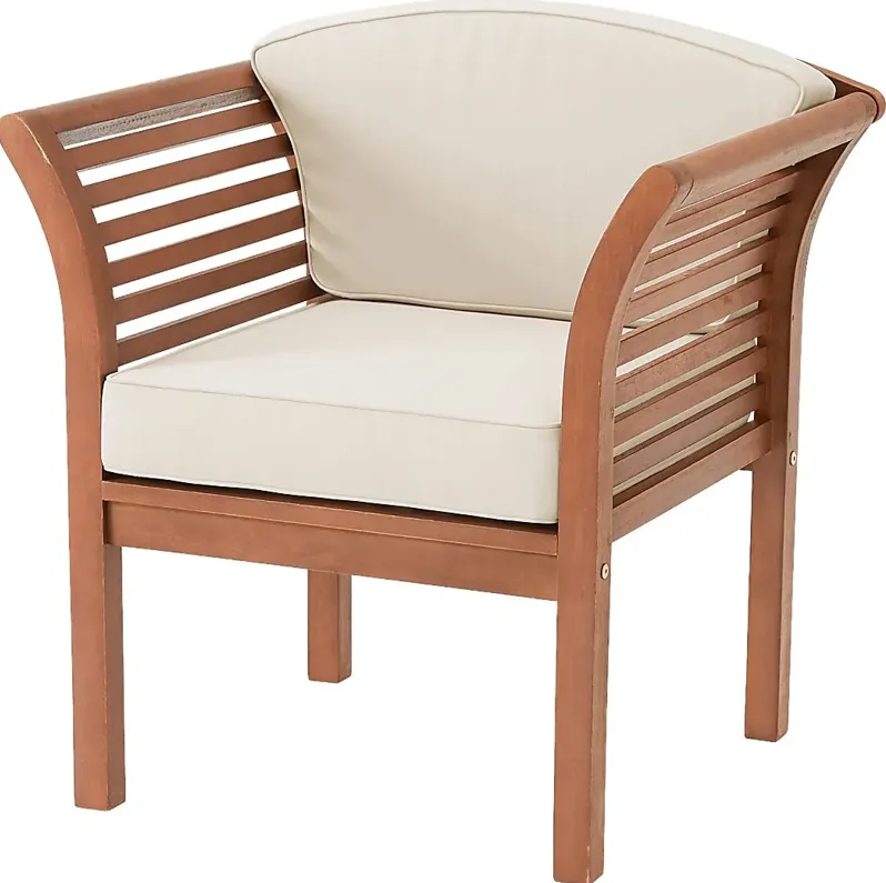Outdoor Nannyberry Brown Chair