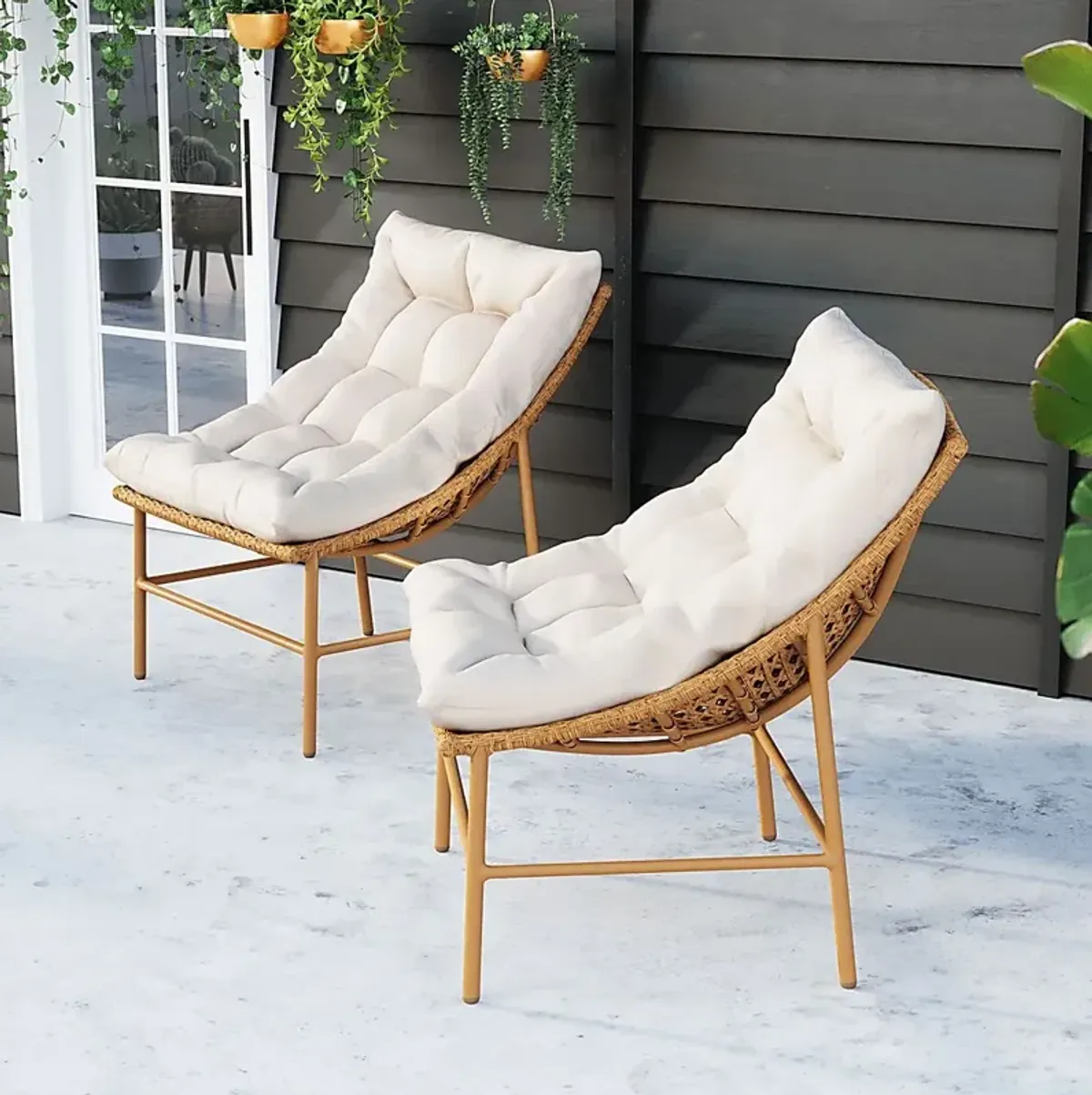 Outdoor Kirkglade Brown Accent Chair