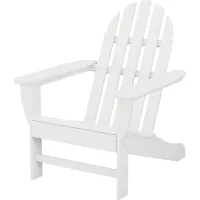 POLYWOOD Classic White Outdoor Adirondack Chair