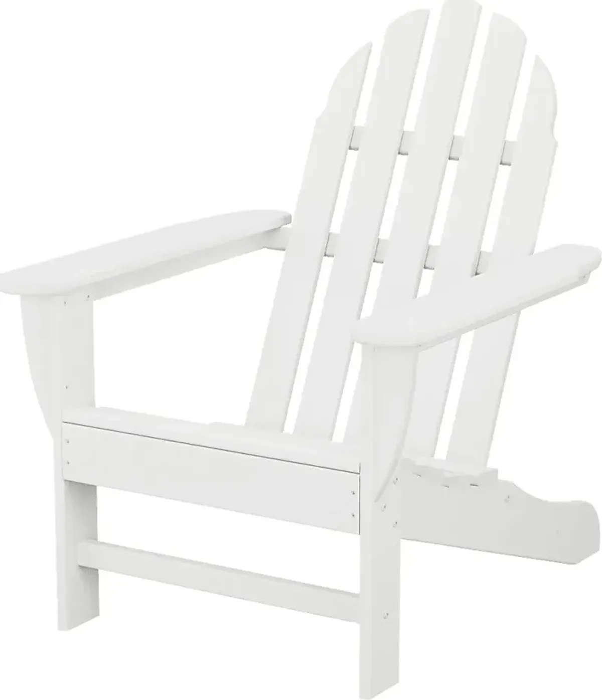 POLYWOOD Classic White Outdoor Adirondack Chair