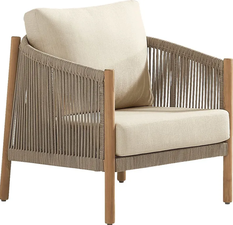 Koda Beige Outdoor Club Chair