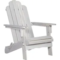 Wonsley White Outdoor Adirondack Chair