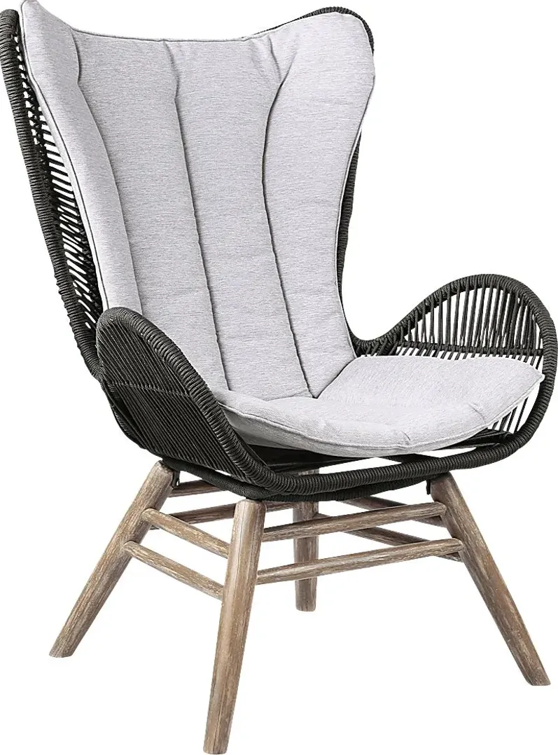 Anlynn Light Gray Outdoor Lounge Chair