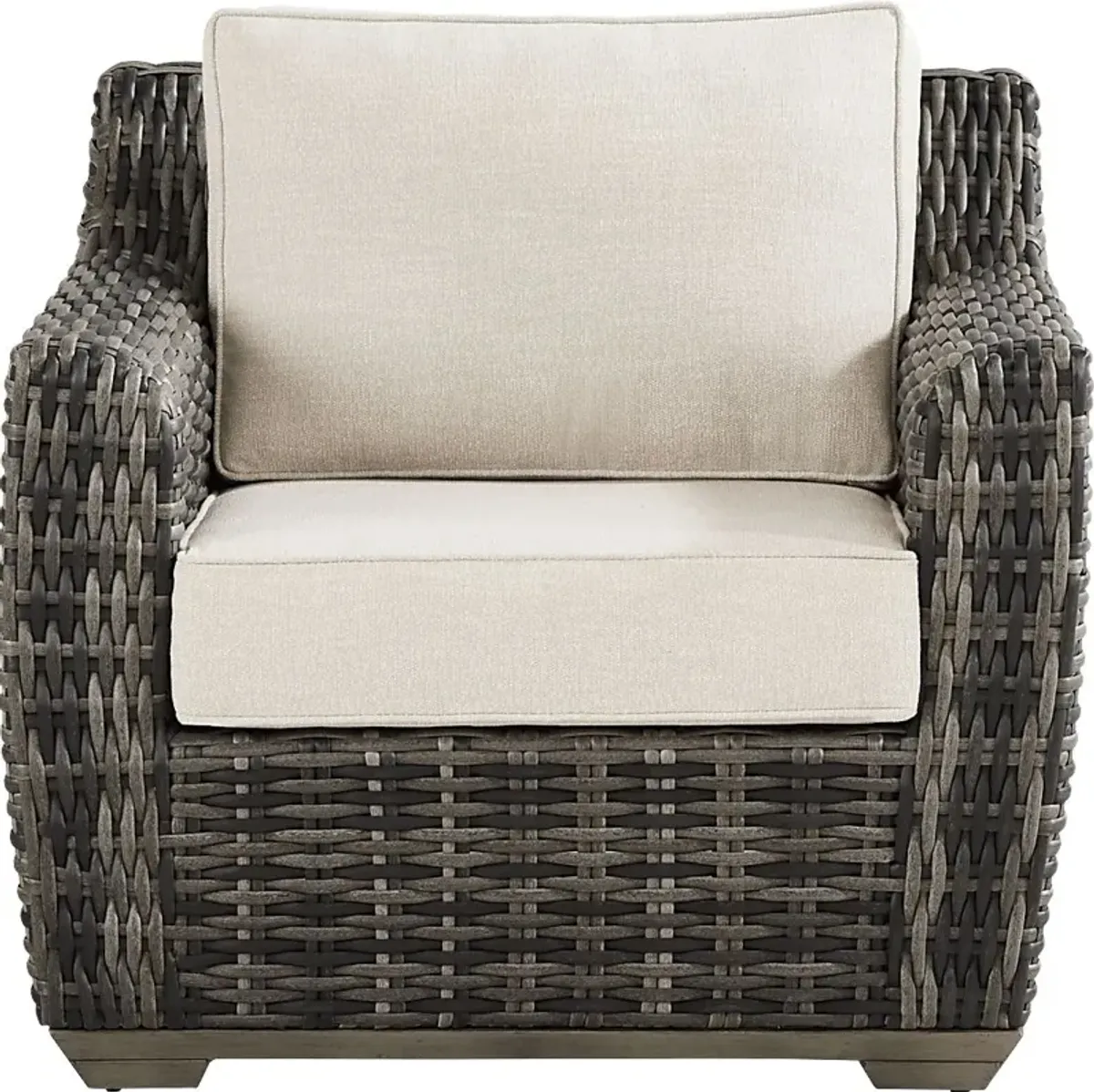 Montecello Gray 3 Pc Outdoor Seating Set with Twine Cushions