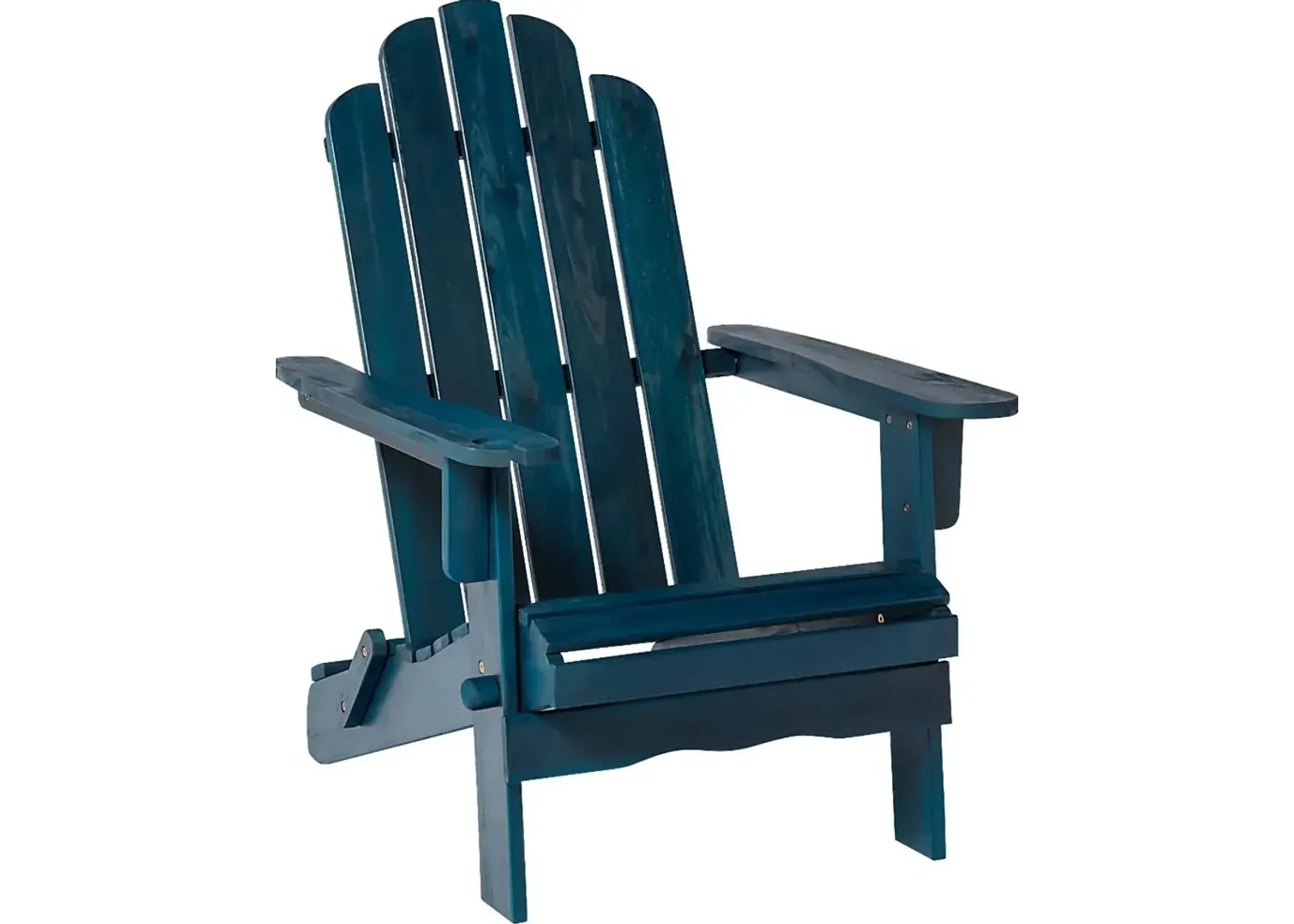 Wonsley Blue Outdoor Adirondack Chair