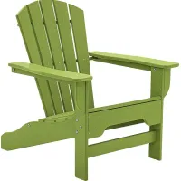 Danverton Vibrant Lime Outdoor Adirondack Chair