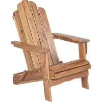 Wonsley Brown Outdoor Adirondack Chair