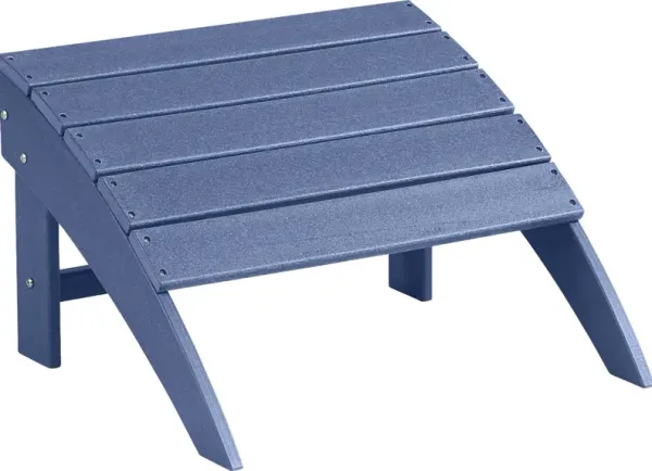 Addy Navy Outdoor Footrest