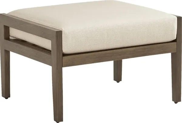 Point Reyes Brown Outdoor Ottoman