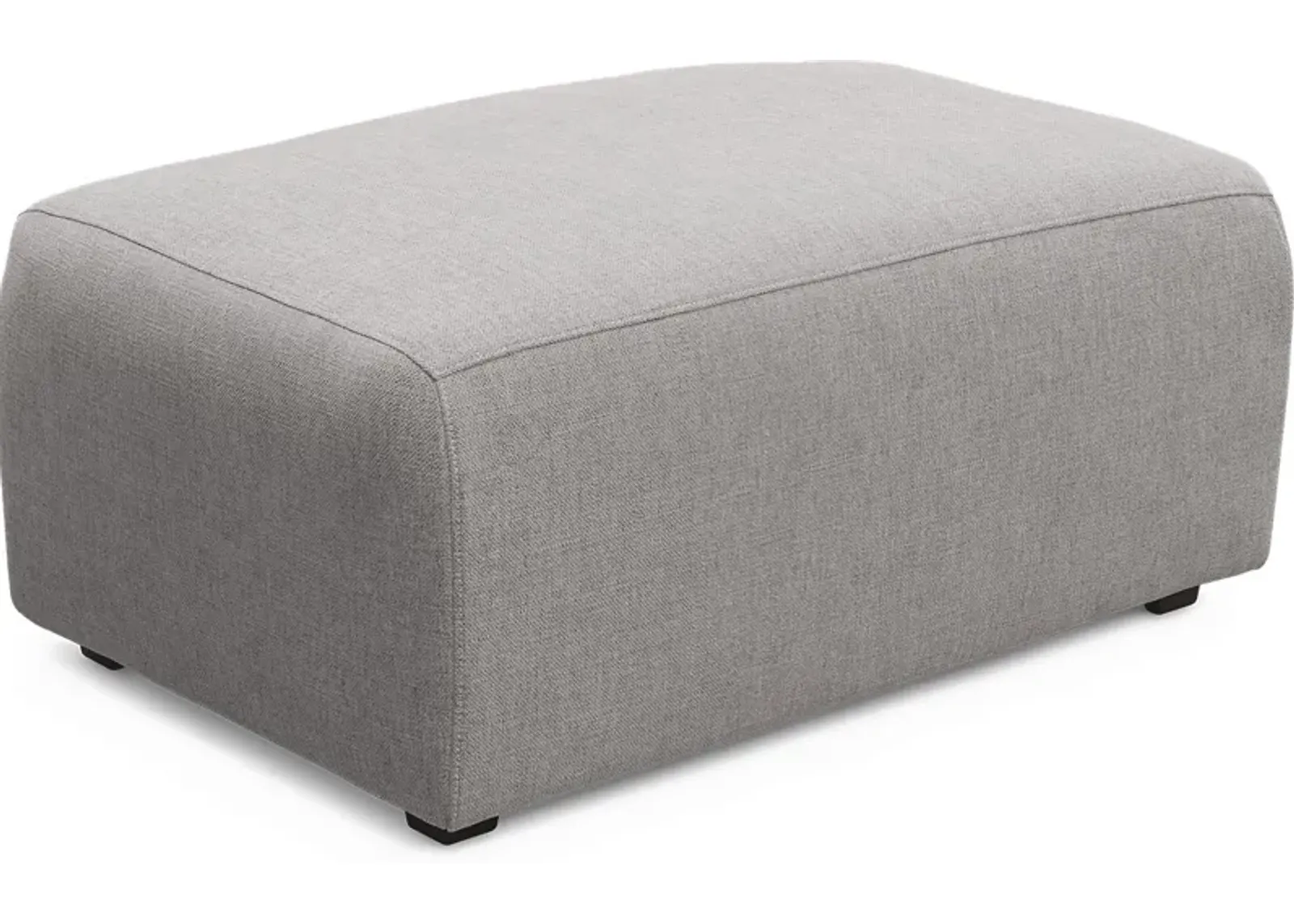 Calay Outdoor Ottoman with Ash Slipcover