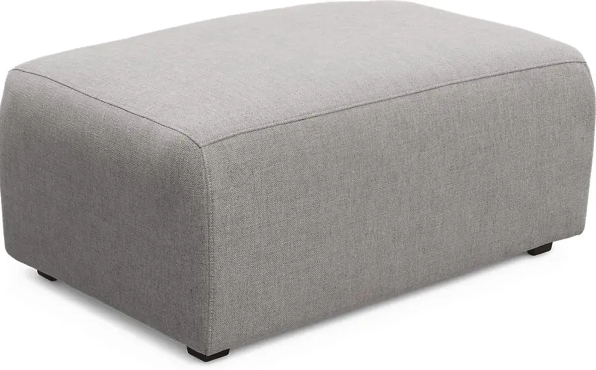 Calay Outdoor Ottoman with Ash Slipcover