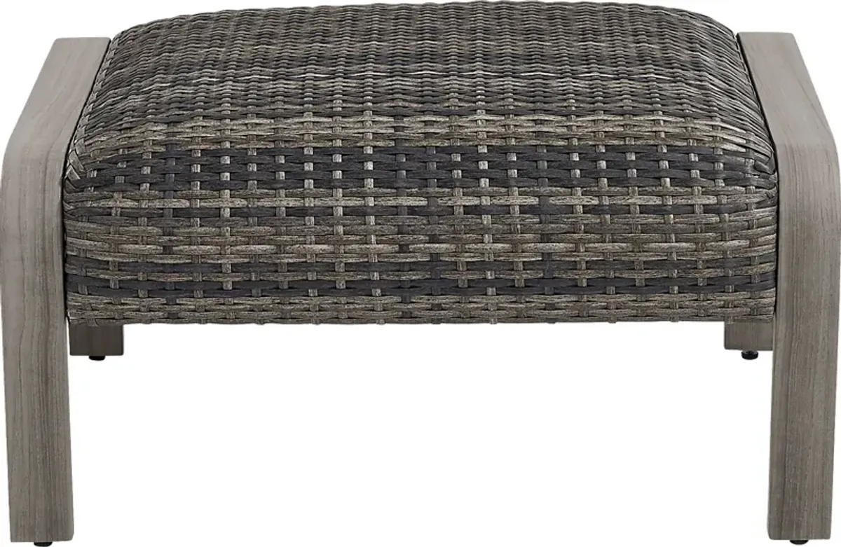 Montara Gray Outdoor Ottoman