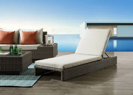 Outdoor Elorale Gray Chaise