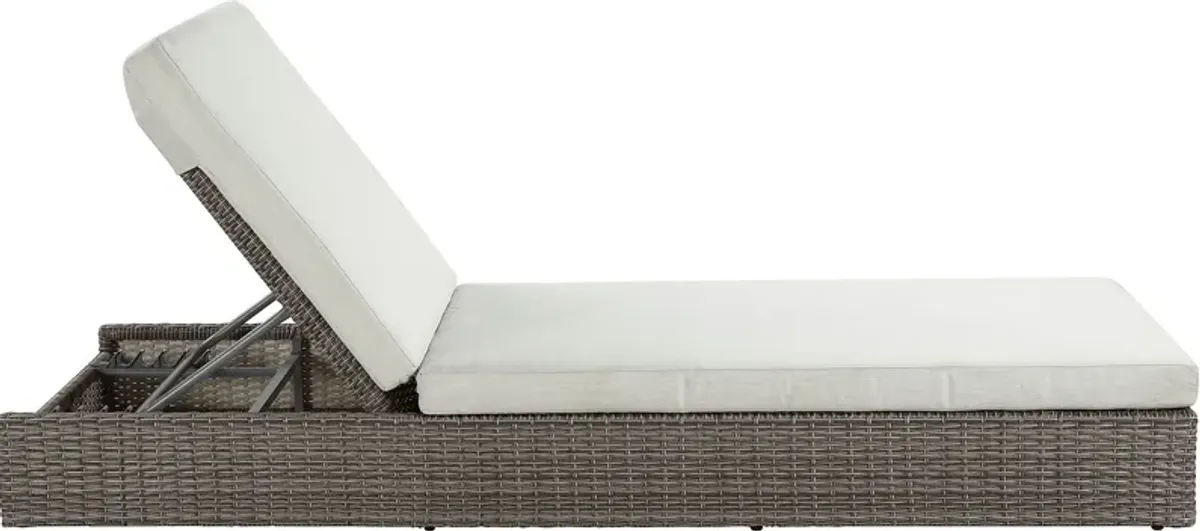 Outdoor Elorale Gray Chaise