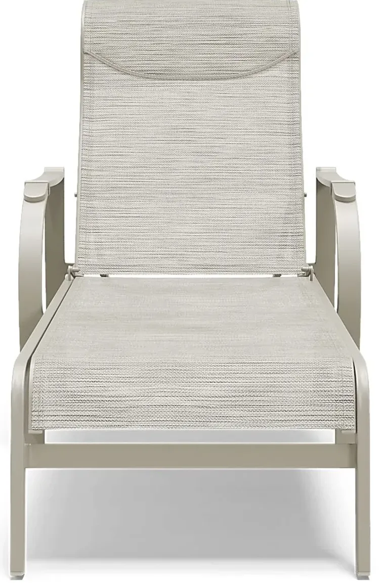 Windy Isle Sand Outdoor Chaise