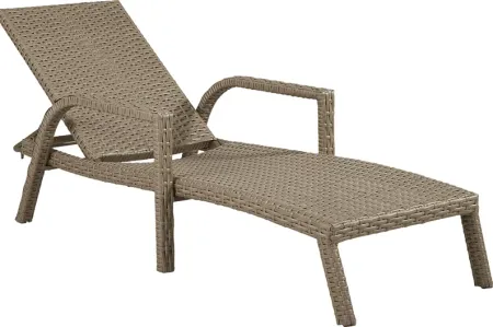 Siesta Key Driftwood Outdoor Pool Chaise