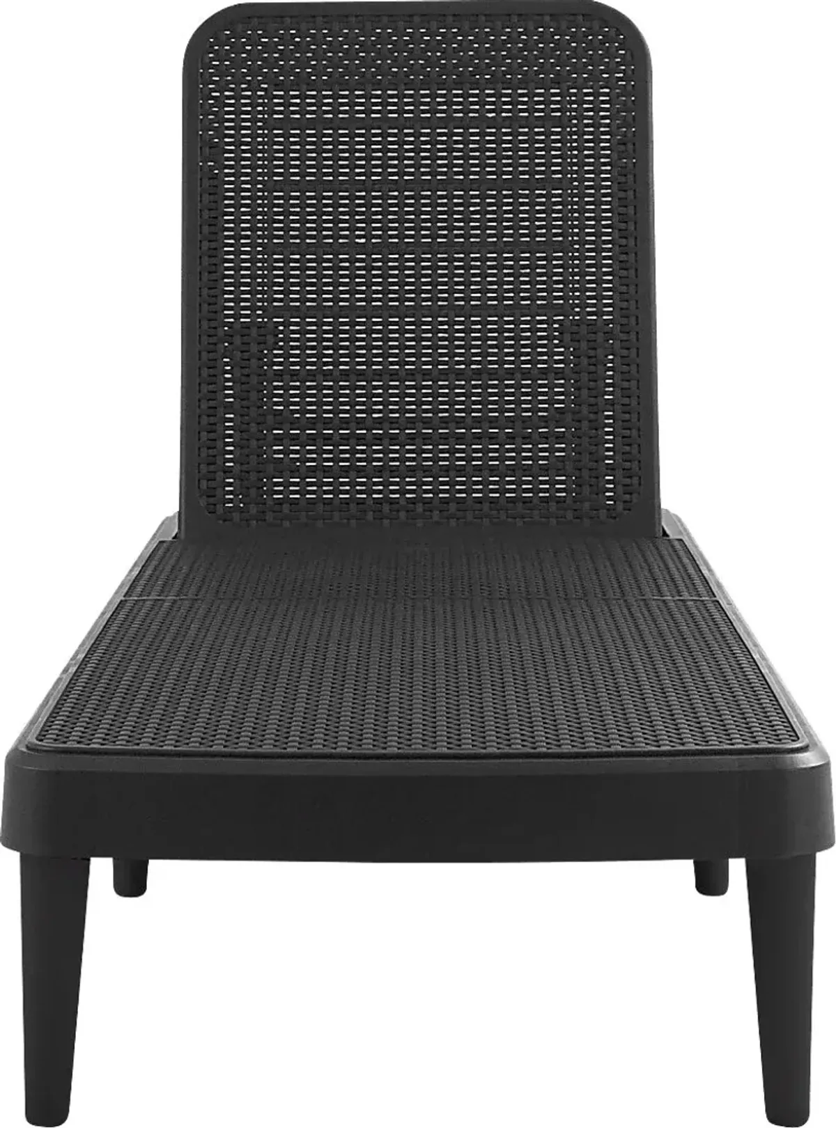 Lagoon Tahiti Black Outdoor Chaise Lounge