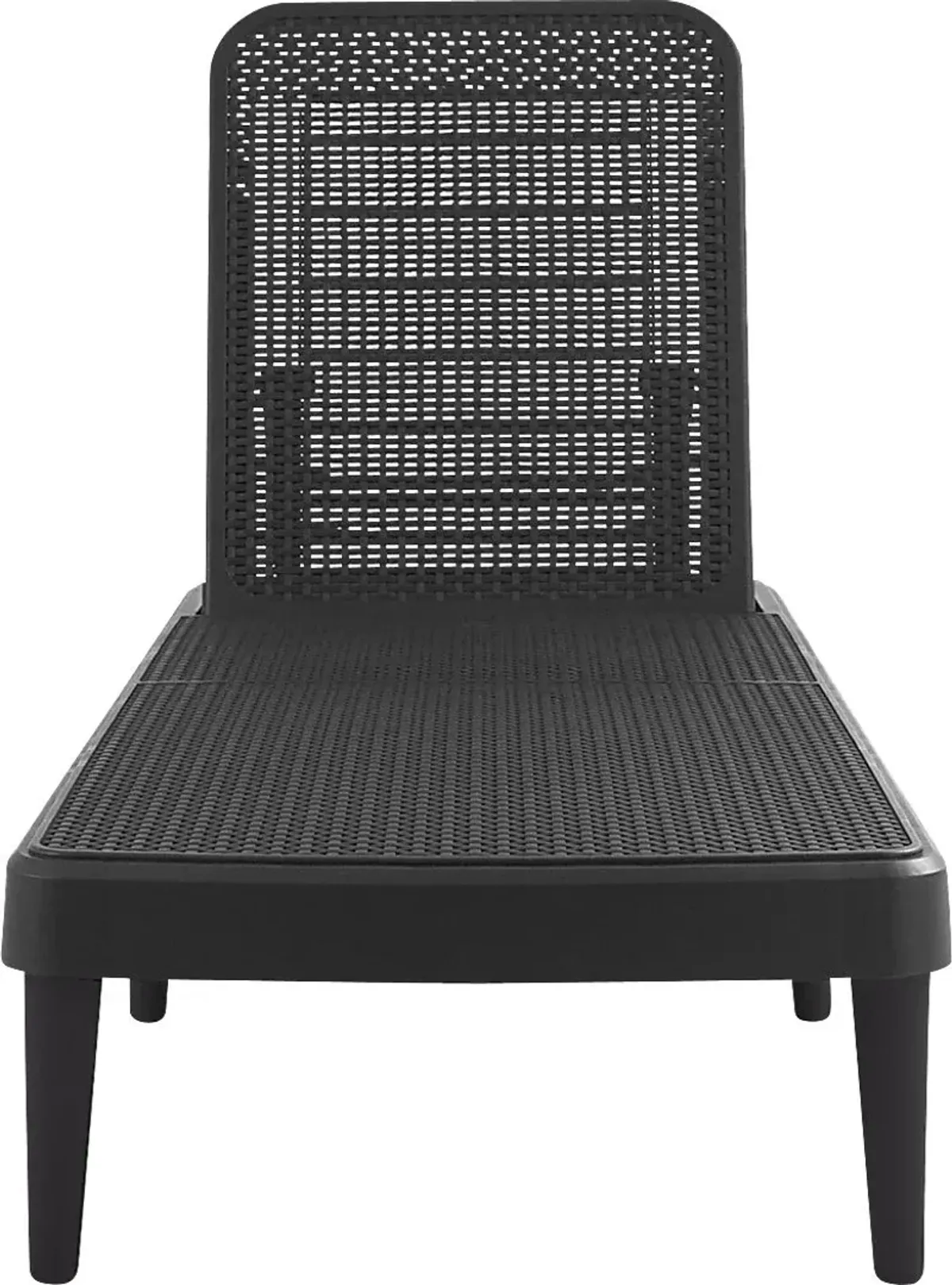 Lagoon Tahiti Black Outdoor Chaise Lounge