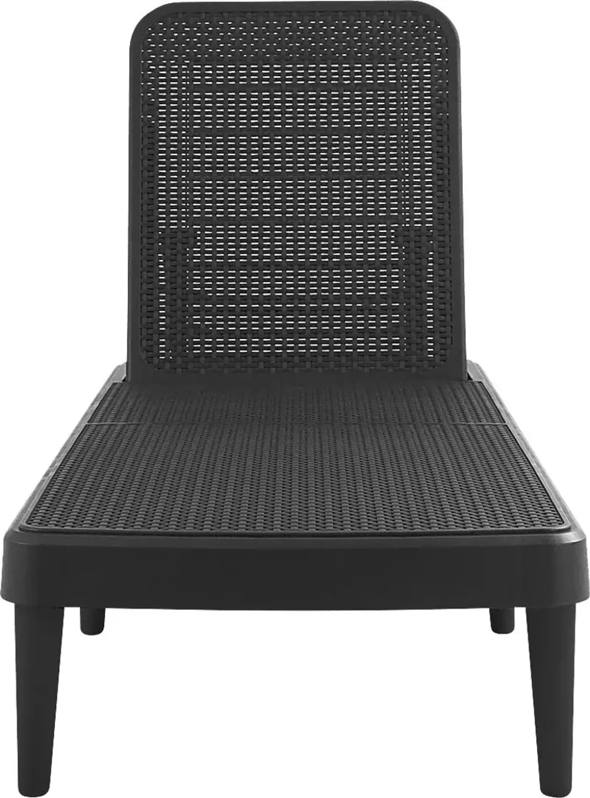 Lagoon Tahiti Black Outdoor Chaise Lounge