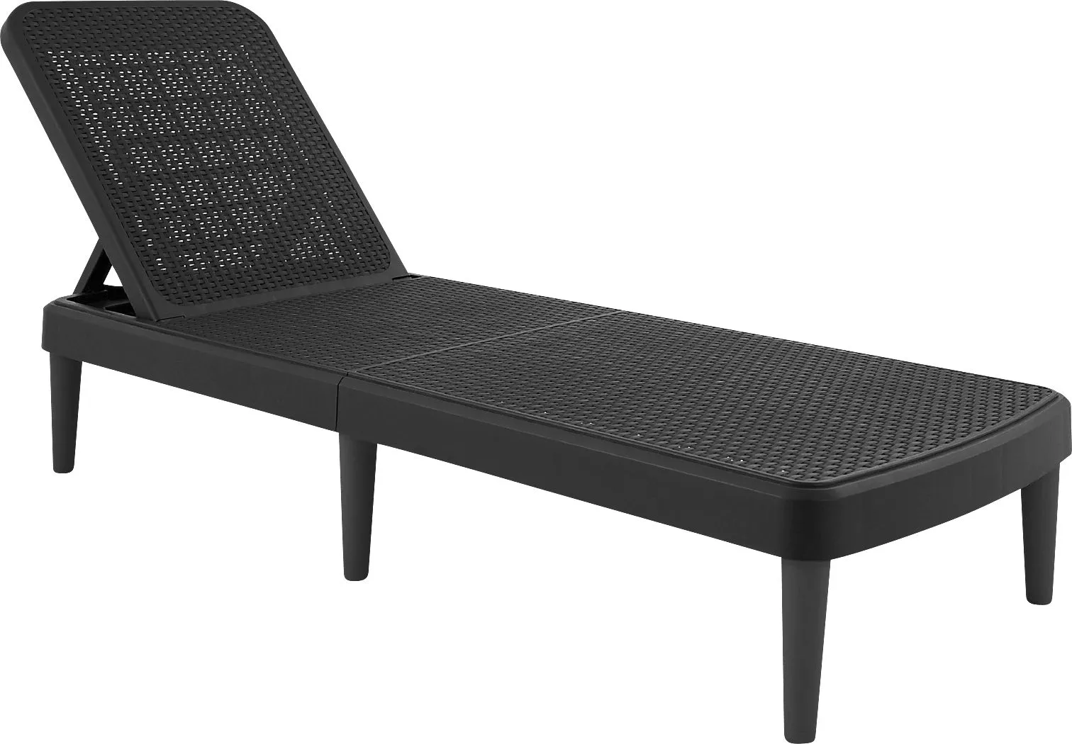 Lagoon Tahiti Black Outdoor Chaise Lounge