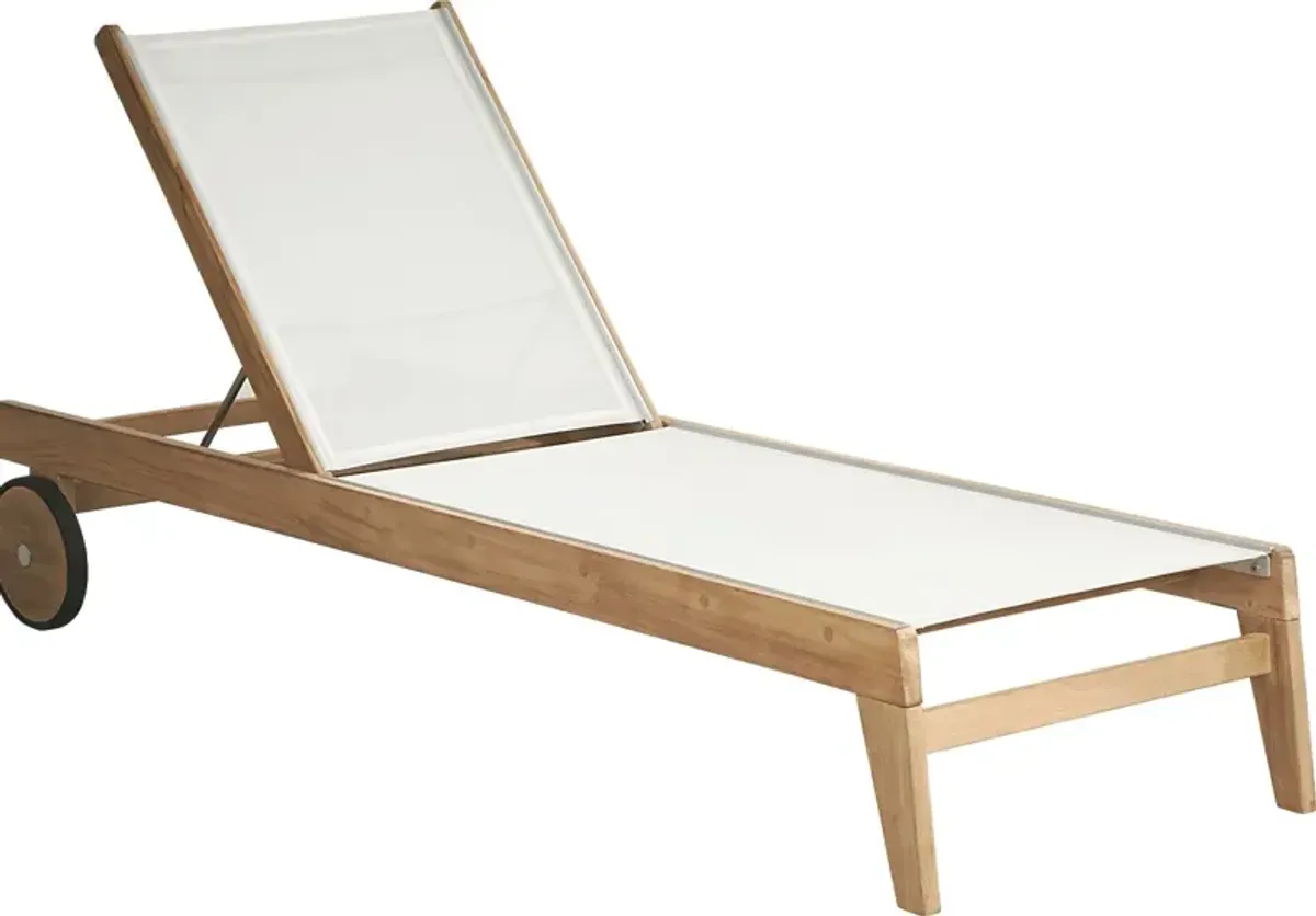 Pleasant Bay Teak Outdoor Chaise