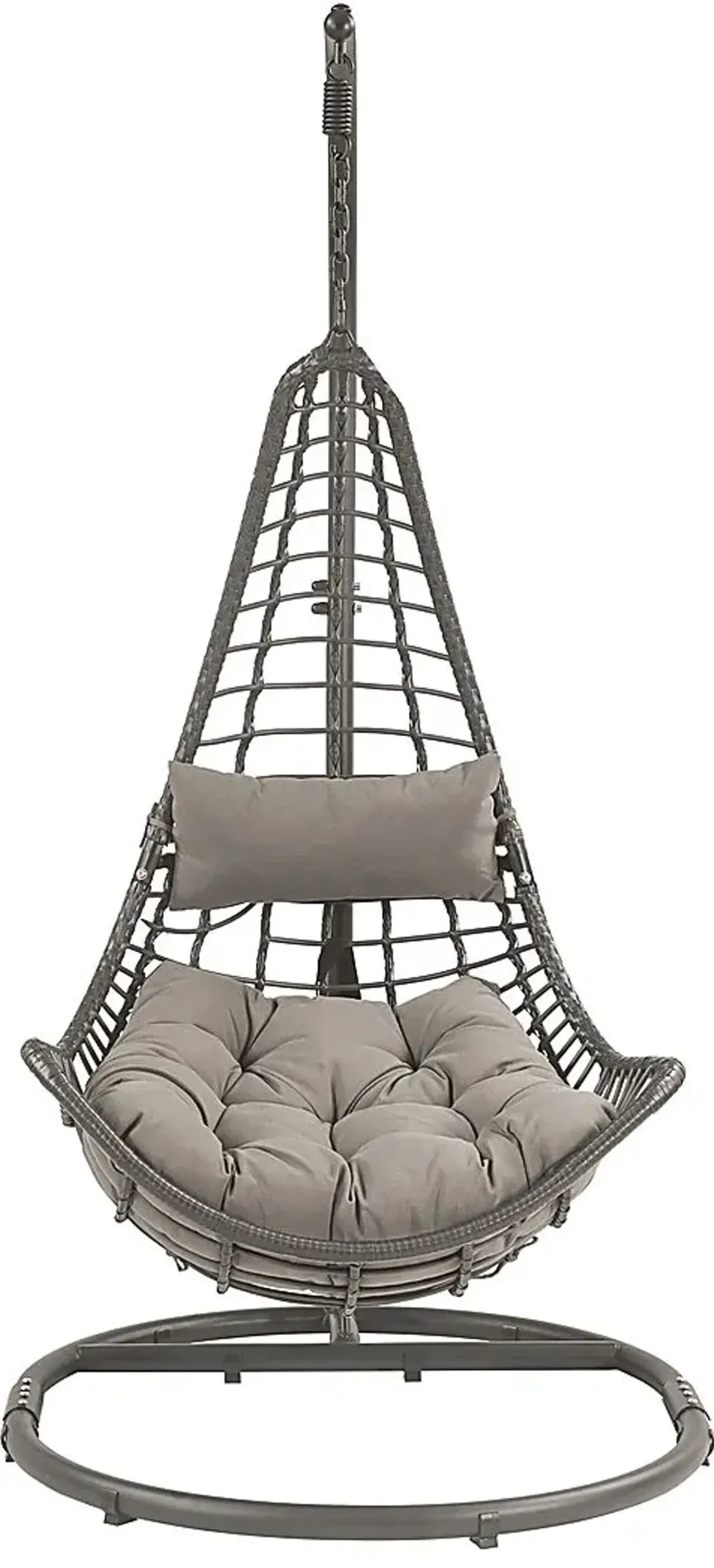 Outdoor Ashayla Charcoal Hanging Chair