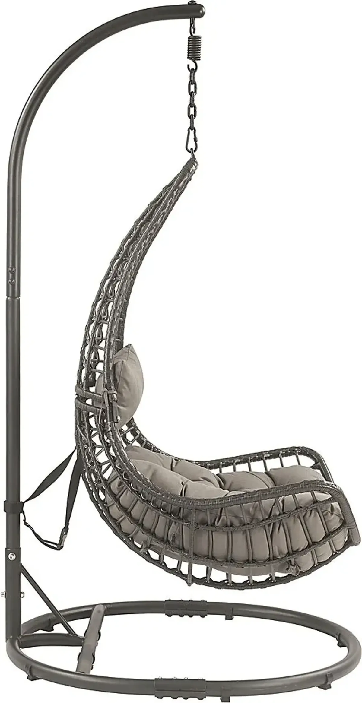 Outdoor Ashayla Charcoal Hanging Chair