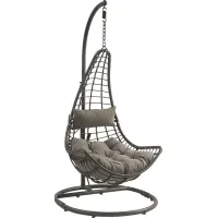 Outdoor Ashayla Charcoal Hanging Chair