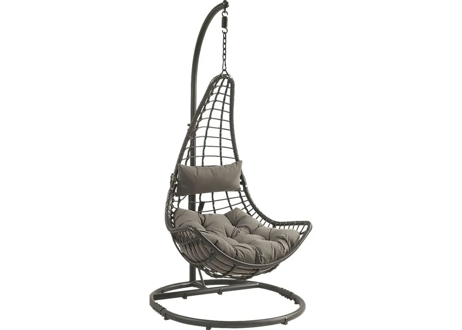 Outdoor Ashayla Charcoal Hanging Chair