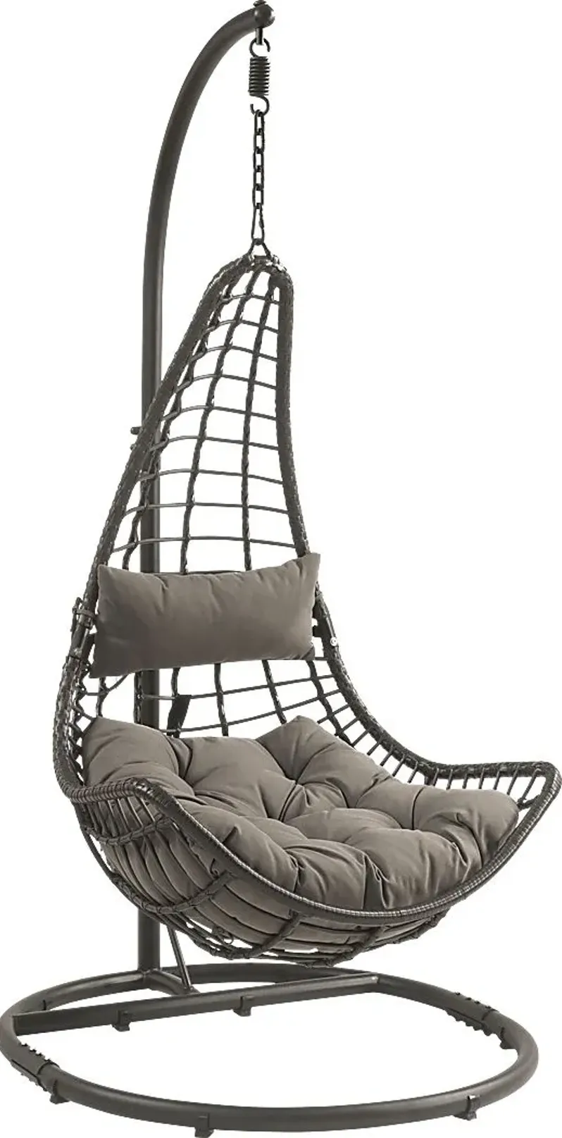 Outdoor Ashayla Charcoal Hanging Chair