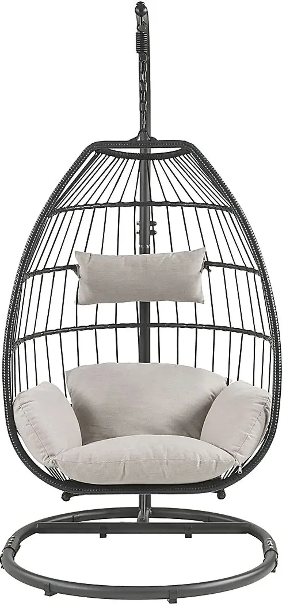 Outdoor Lolannen Black Hanging Chair