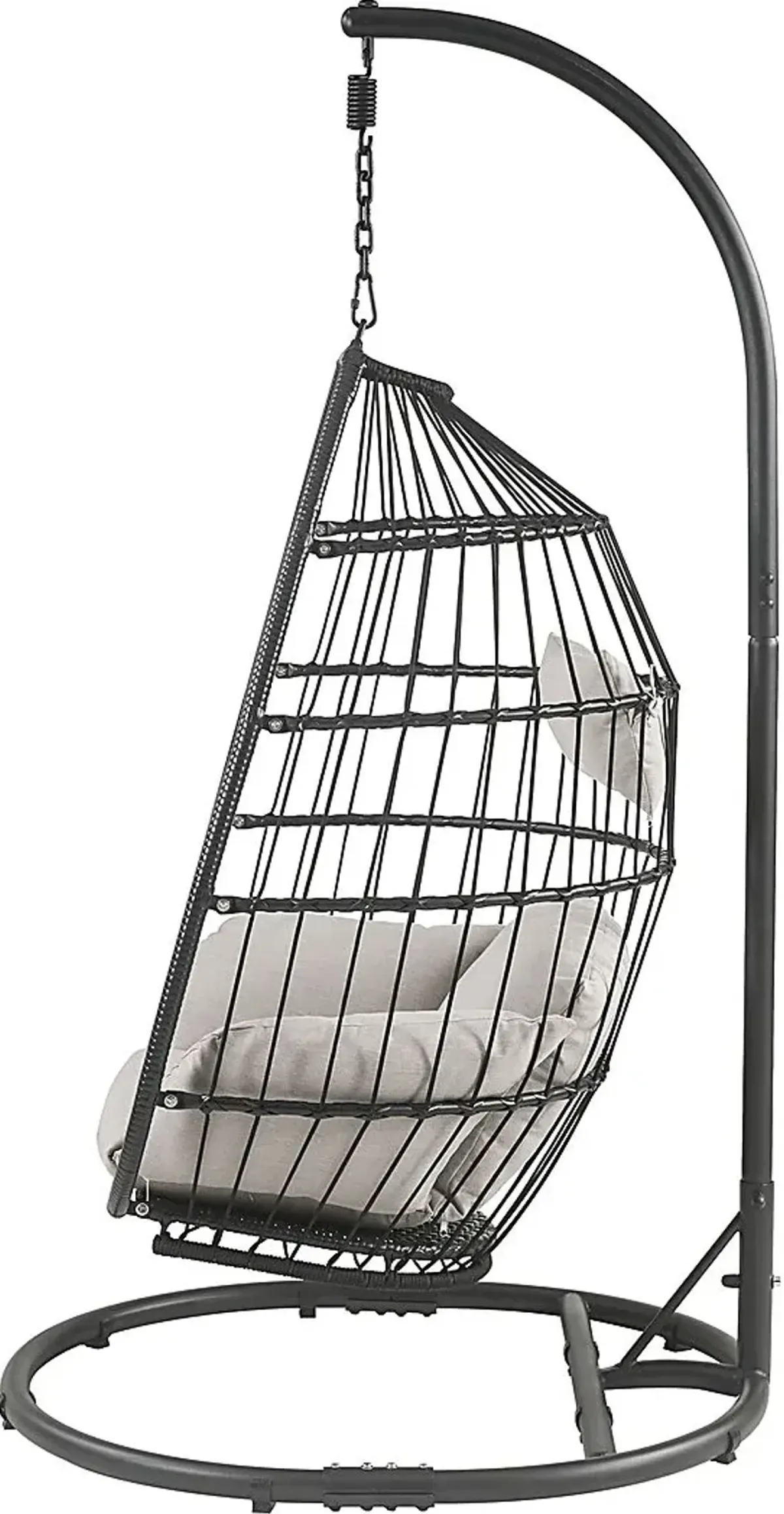 Outdoor Lolannen Black Hanging Chair