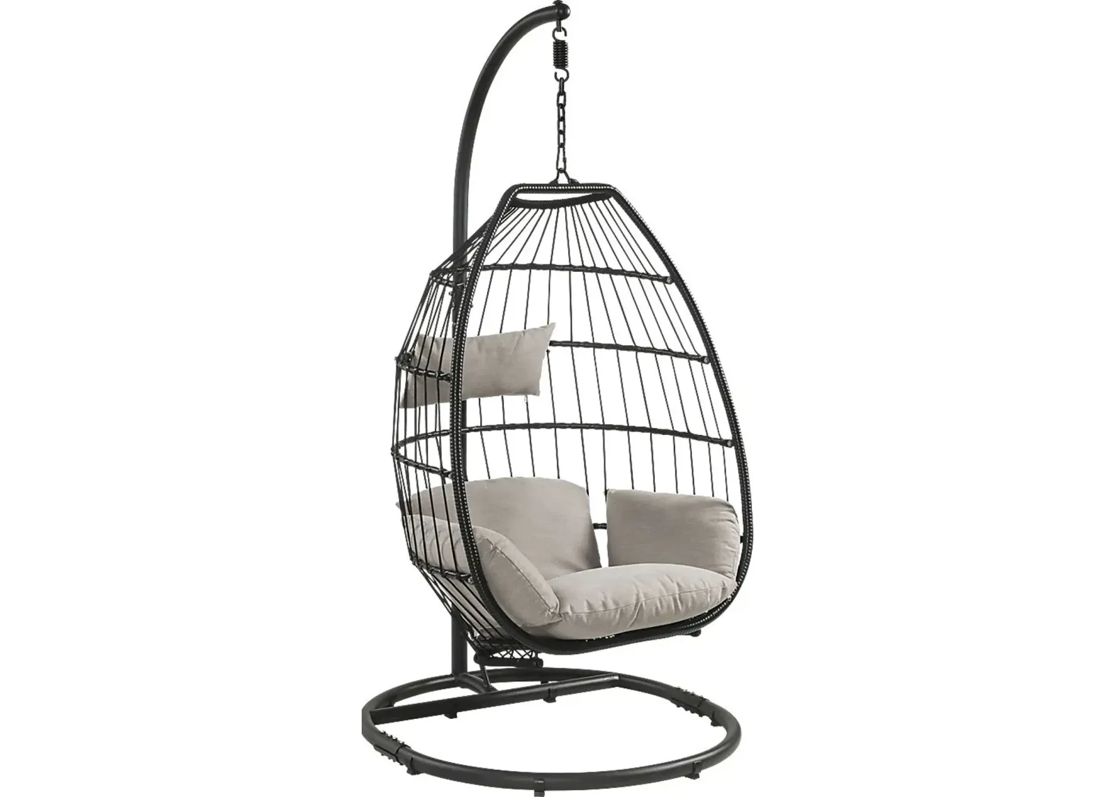 Outdoor Lolannen Black Hanging Chair