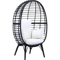 Outdoor Elonanor Black Egg Chair