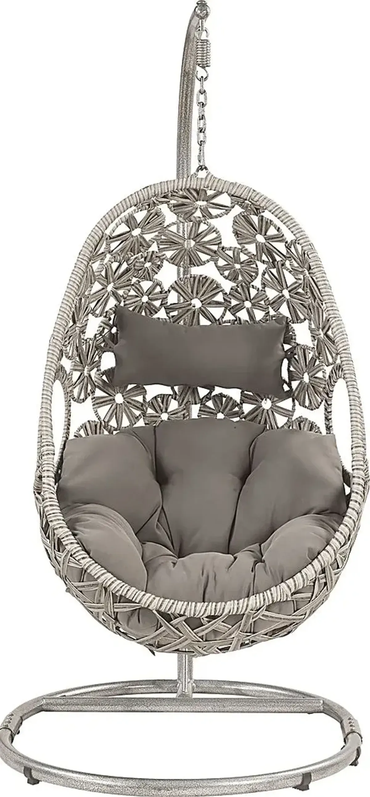 Outdoor Shayleen Light Gray Hanging Chair